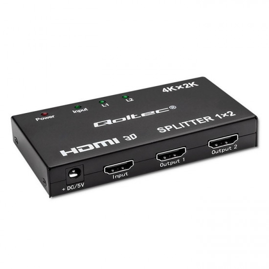 Active HDMI Splitter 2 x HDMI 4Kx2K, 3.4bps