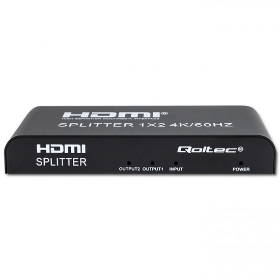 Active HDMI Splitter 2 x HDMI 4Kx2K, 6bps