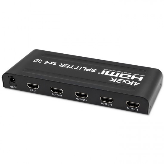 Active HDMI Splitter 4 x HDMI 4Kx2K, 3.4bps