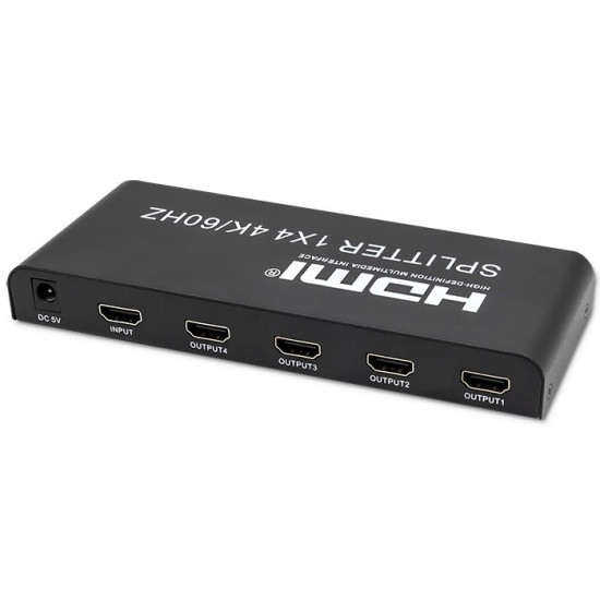 Active HDMI Splitter 4 x HDMI 4Kx2K,6bps,60H