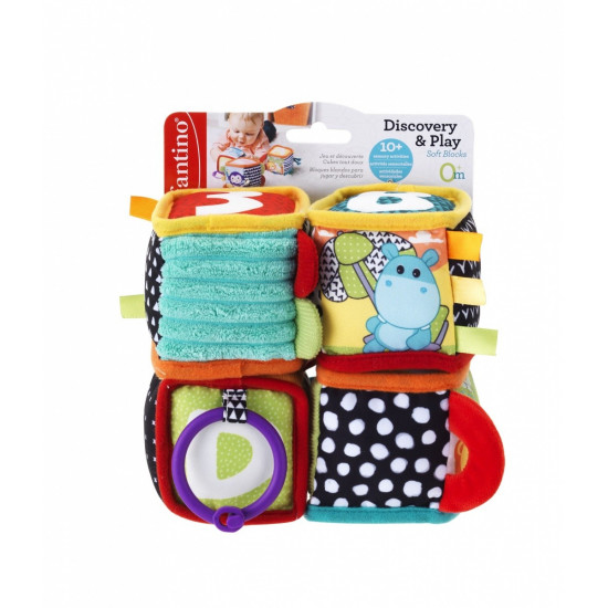 Infantino Soft plush cubes