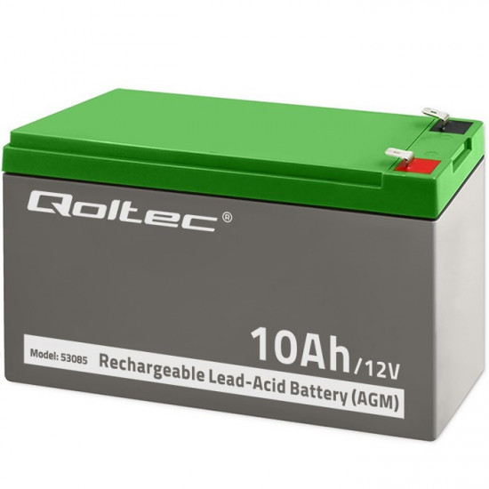 AGM battery 12V 10Ah Maintenance free for UP