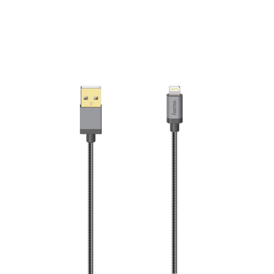 USB cable for iPhone iPad 0,75m