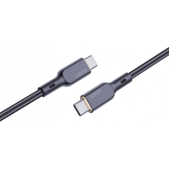 AUKEY CB-KCC101 Nylon C able USB C - USB C 1m