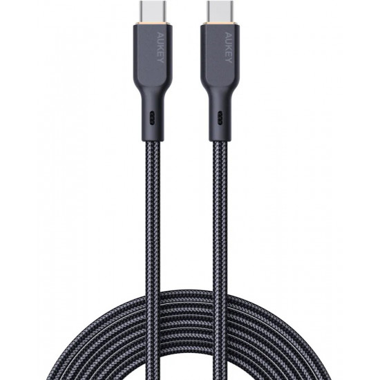 AUKEY CB-KCC101 Nylon C able USB C - USB C 1m