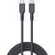 AUKEY CB-KCC101 Nylon C able USB C - USB C 1m