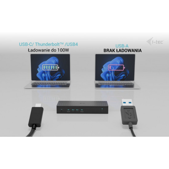 Universal 5x 4K/60Hz Display Docking Station + Power Delivery 100W