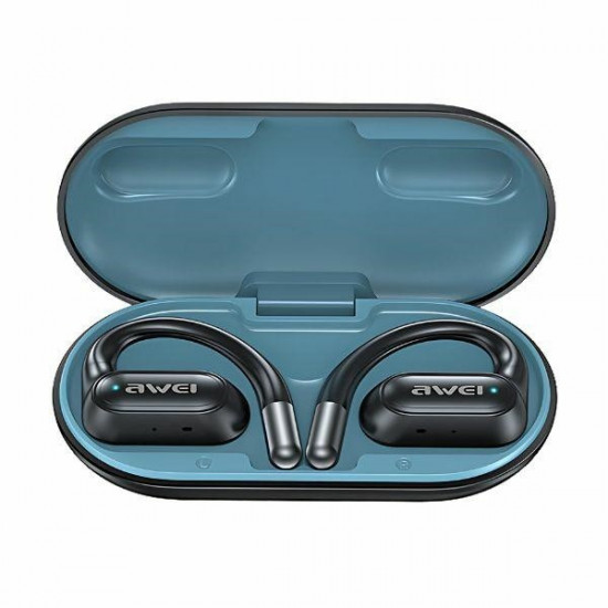 Bluetooth earbuds 5.4 T93 OWS blue