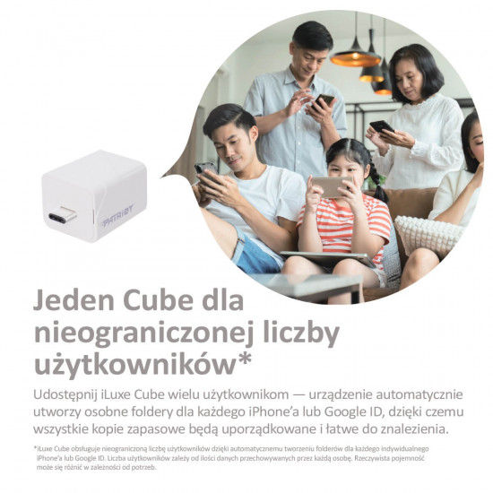 iLuxe Cube C 256GB USB 3.2 Gen 1 Type C