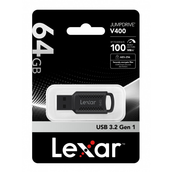 Pendrive JumpDrive V400 64GB USB3.0 100MB/s