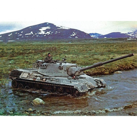 Plastic model Leopard 1 (2-4 production batch)