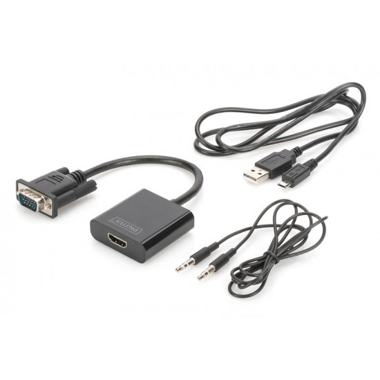 VGA-HDMI Converter FHD audio 3.5mm