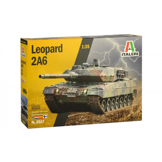 Plastic model Tank Leopard 2A6