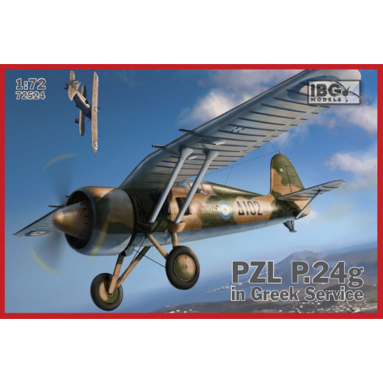 Plastic model PZL P.24g Greek Service