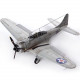 Plastic model USN SBD-1 Pearl Harbour