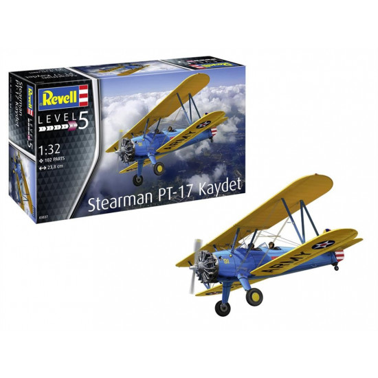 Plastic model Stearman PT-17 Kaydet