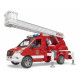 Fire truck Mercedes Benz Sprinter with ladder and lights