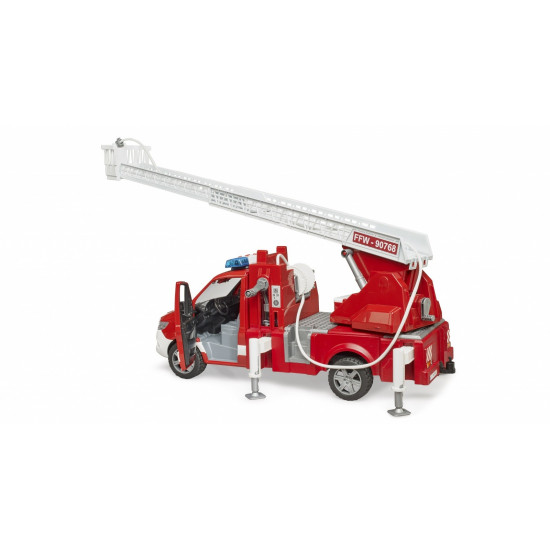 Fire truck Mercedes Benz Sprinter with ladder and lights