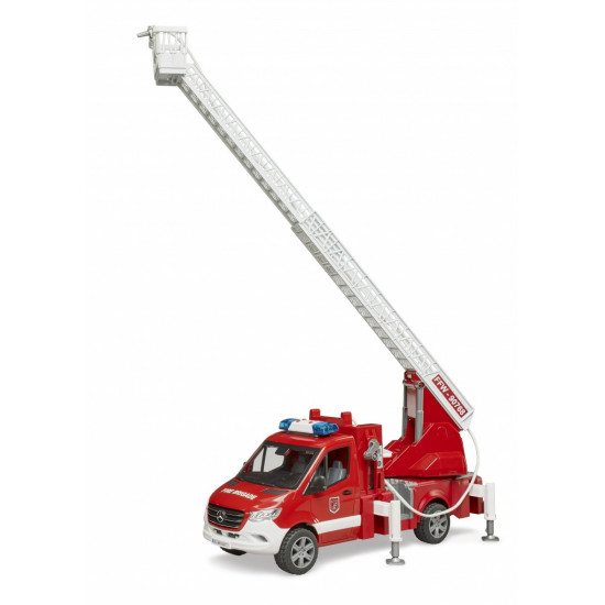 Fire truck Mercedes Benz Sprinter with ladder and lights