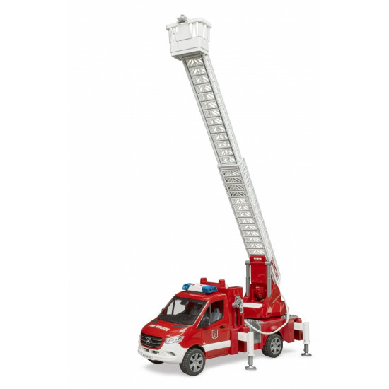 Fire truck Mercedes Benz Sprinter with ladder and lights