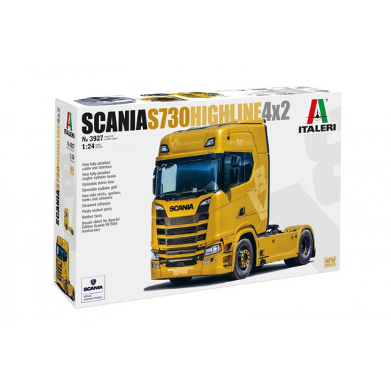 Plastic model Scania S730 Highline 4x2 1/24