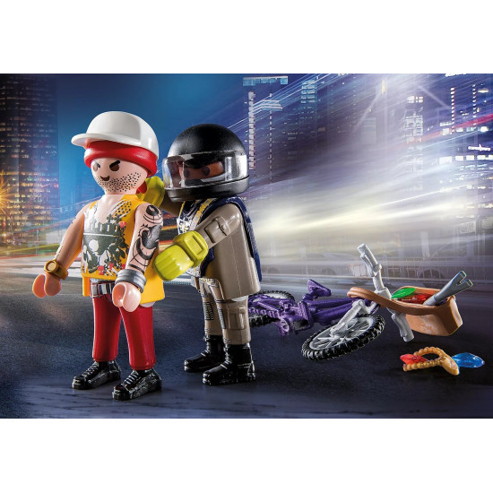 Figures set City Action 71255 Starter Pack Special Forces and Thief