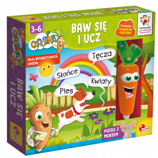 Educational set Carotina Have fun and learn