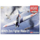 Plastic model Plane A6M2B Zero Fighter 21 1/48