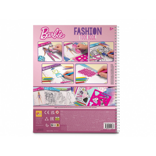 Barbie Sketch book fashion look