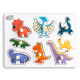 Wooden puzzle Dinosaurs