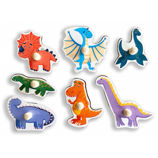 Wooden puzzle Dinosaurs