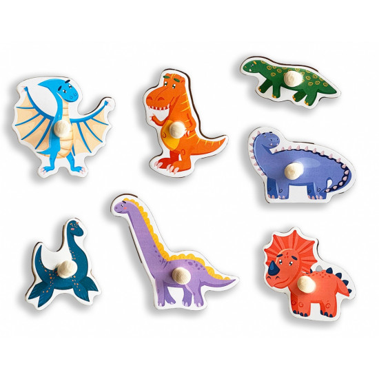 Wooden puzzle Dinosaurs