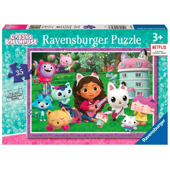 Puzzle 35 pieces Gabbys Dollhouse