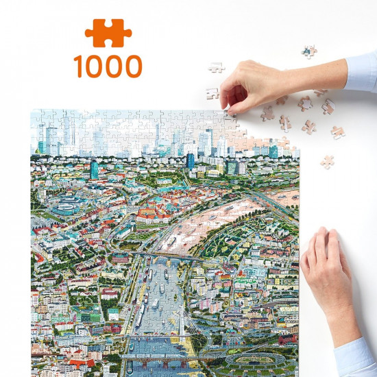 Puzzle Puzzlove City of Warsaw 1000 pcs.