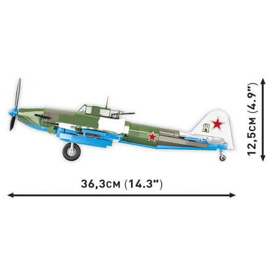 Blocks Historical Collection WWII Ilyushin IL-2 1943 643 blocks