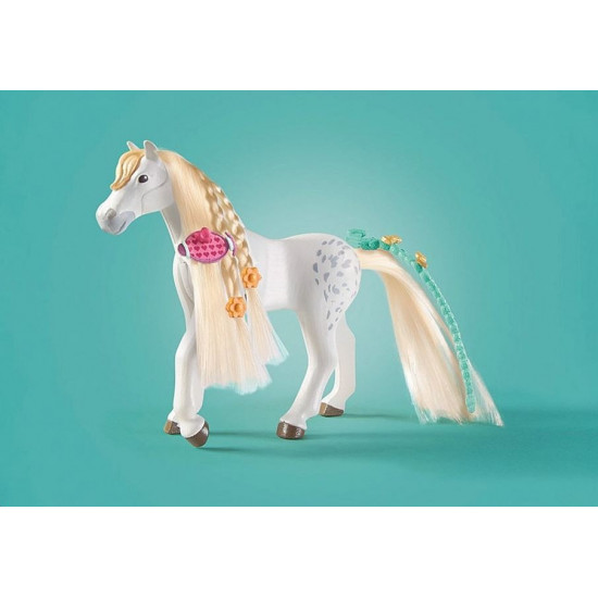 Zestaw z figurkami Horses 71354 Isabella i Lioness z myjnią dla koni