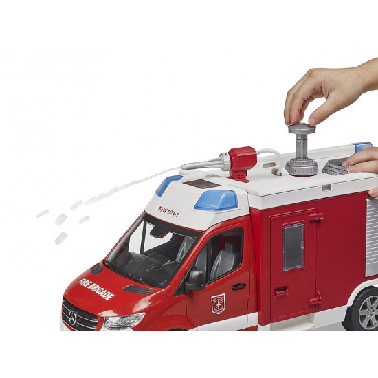 Vehicle MB Sprinter Fire Engine with a water can