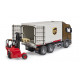 Vehicle Scania Super 560R UPS container with forklift