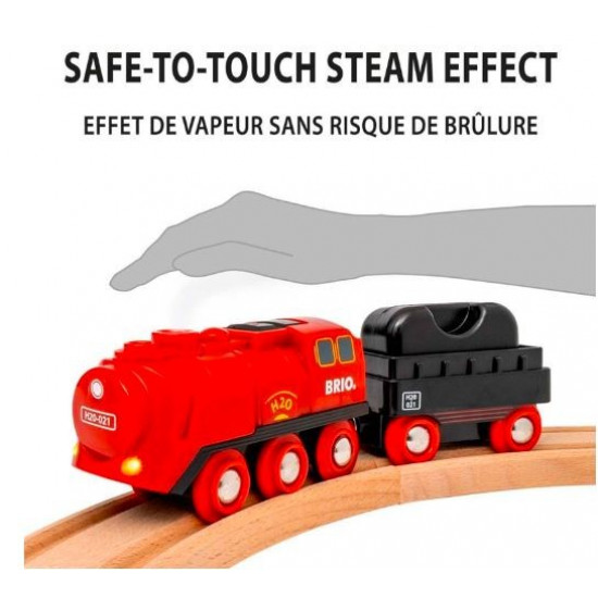 Battery operated steam train set