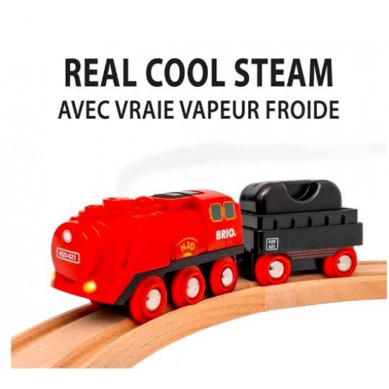 Battery operated steam train set