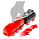 Battery operated steam train set