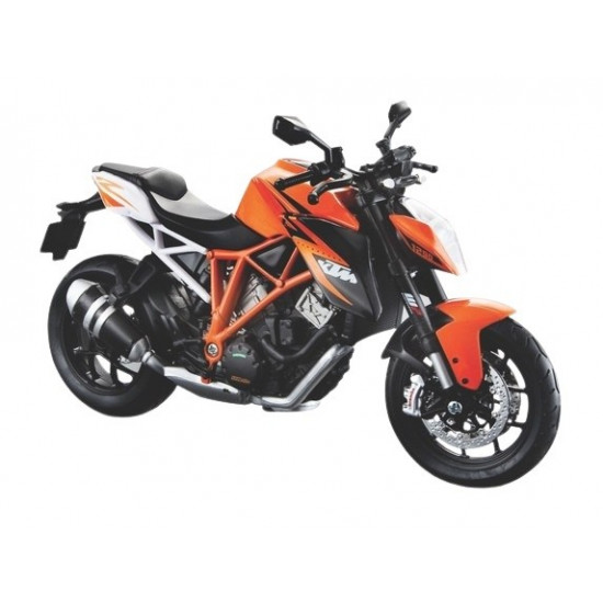 Metal model KTM 1290 Super Bike with base 1/12