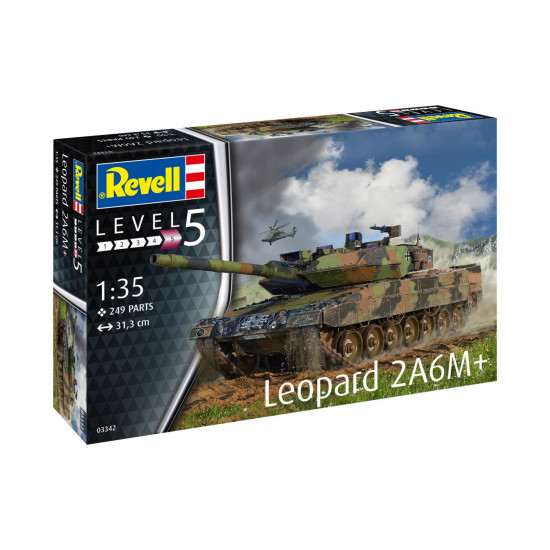 Plastic model Leopard 2 A6M+ 1/35