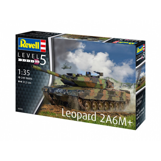 Plastic model Leopard 2 A6M+ 1/35