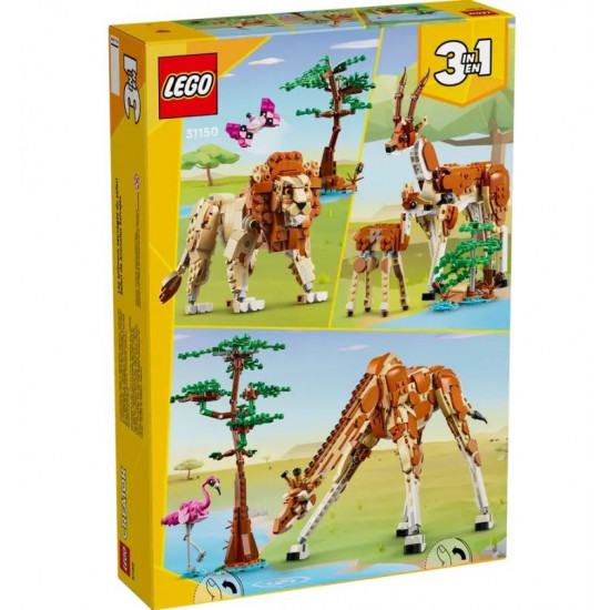 LEGO Creator 31150 Wild Safari Animals