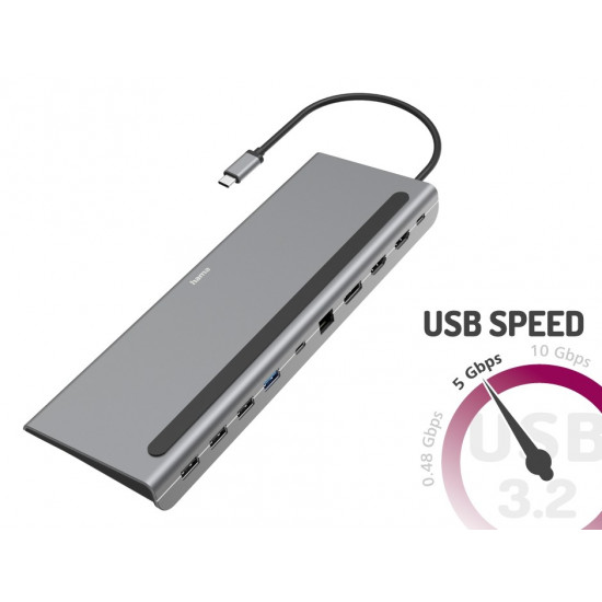 USB C docking station 10 ports