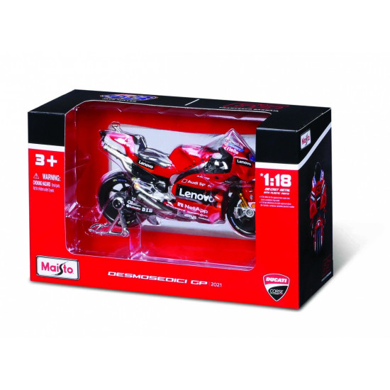 Metal model GP Racing Ducati 650 Lenovo 1/18