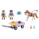 Figures set Horses 71496 Pony carriage