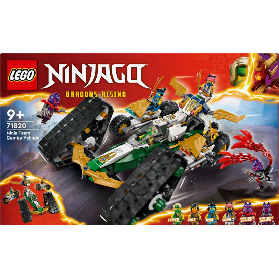 LEGO Ninjago 71820 Ninja Team Combo Vehicle