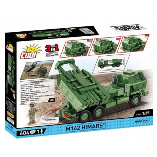 Klocki Armed Forces M142 Himars 604 elementy